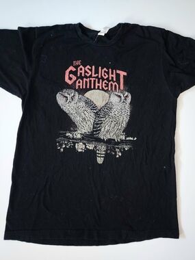 The Gaslight Anthem "Thrash Owls" T-shirt. mens size Large